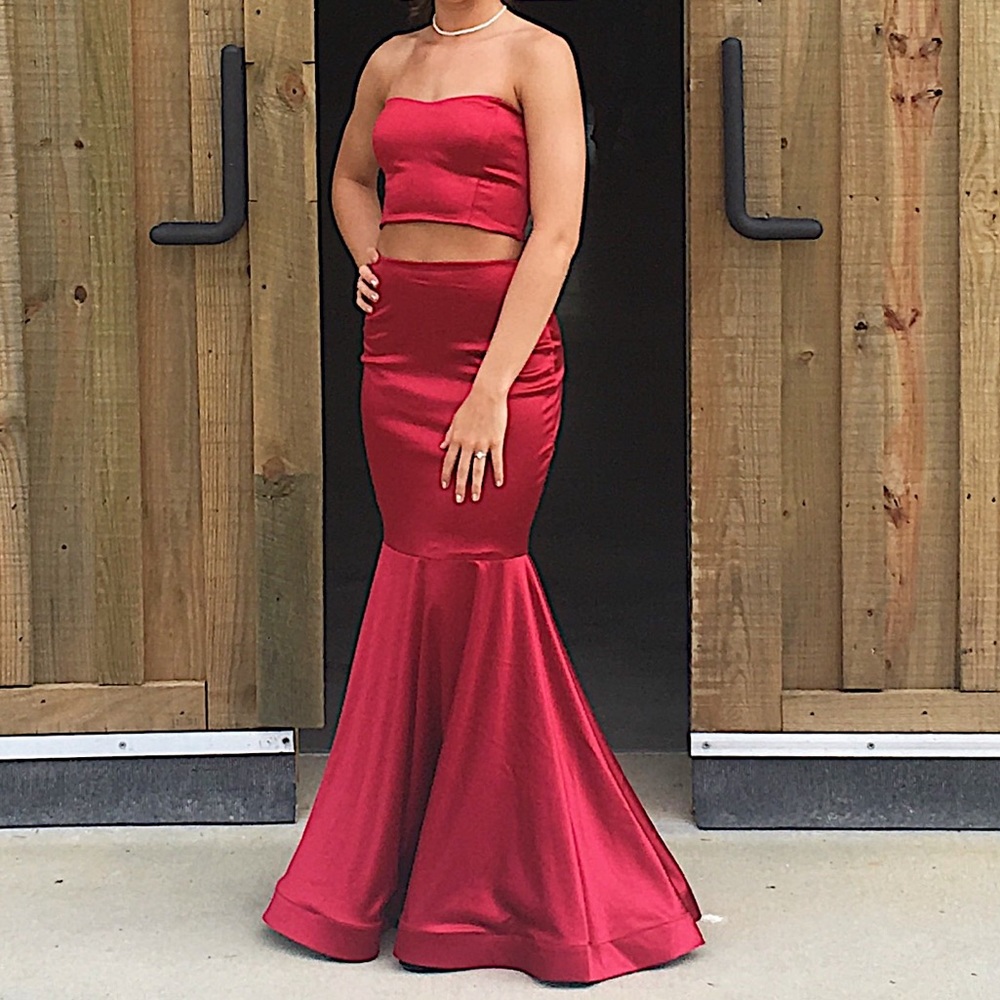 Satin Prom Dress
